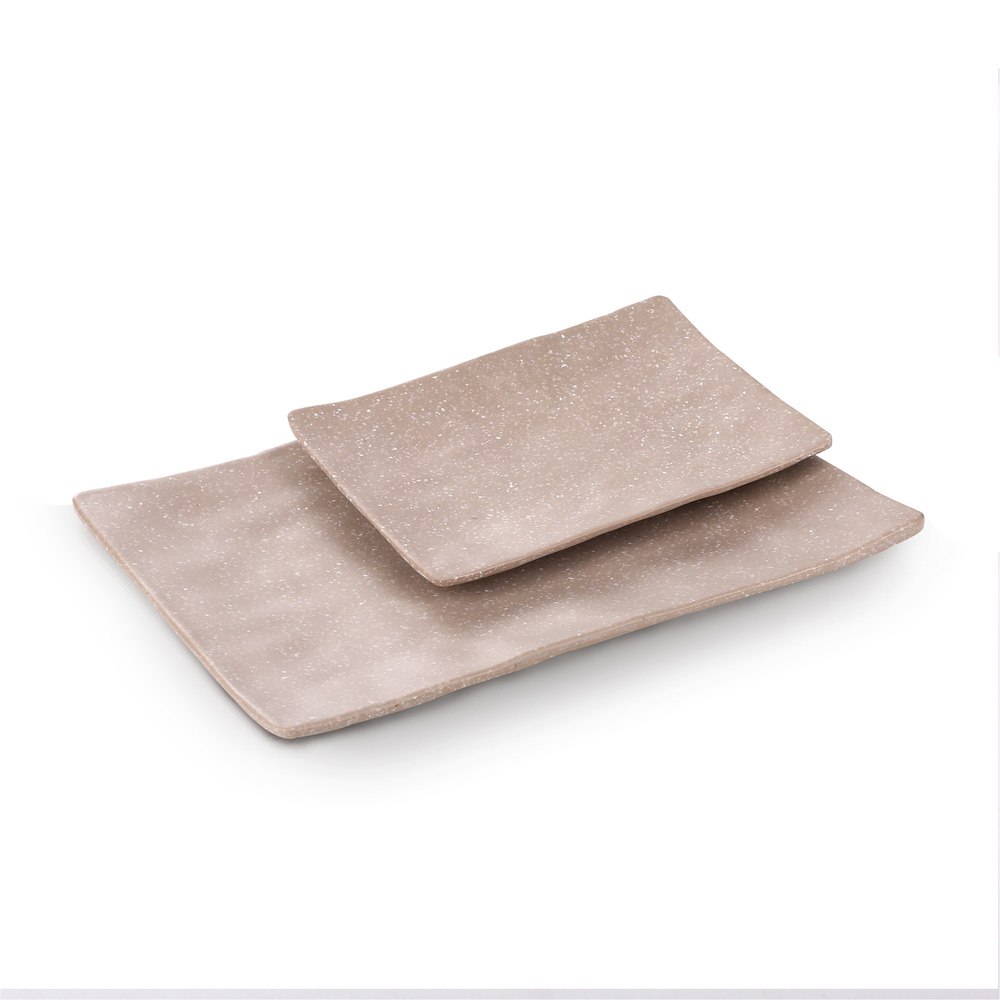 Plat incurvé de présentation stone 20 à 30 cm - pujadas