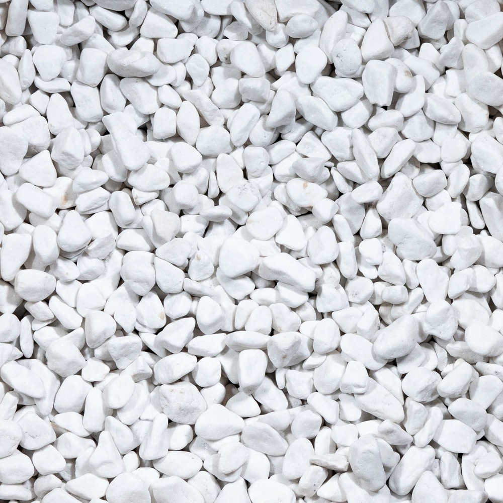 Galet blanc pur 16-25 mm - big bag 500 kg (7,5 m²) - ro'ma nature