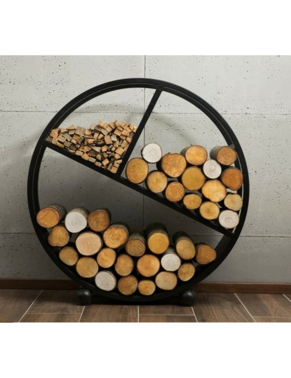 Range-bûches En Acier Laqué ECLAIR