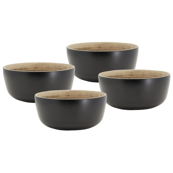 Corbeille en bambou lot de 4
