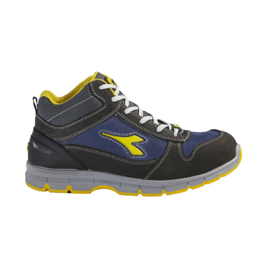Baskets de sécurité montantes run mid esd s3 src gris bleu p42 diadora spa 701.175304