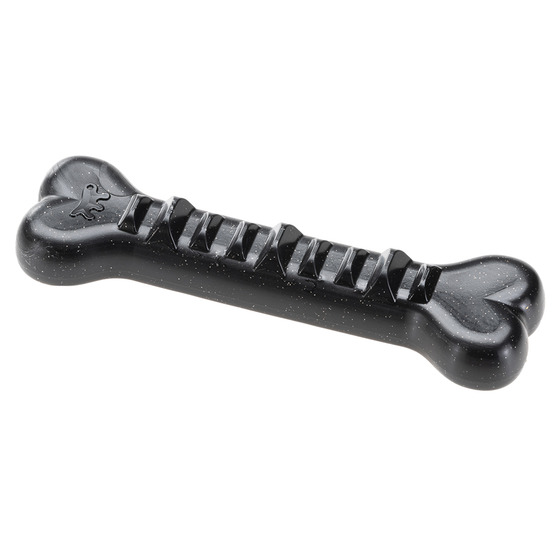 Ferplast jouet chien, os distributeur croquettes friandises pour chien, en matériau durable à mâcher, arôme de viande, pour