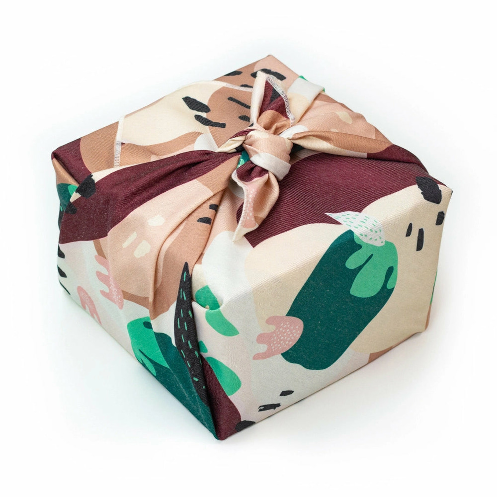 Furoshiki grenat 75 x 75 cm
