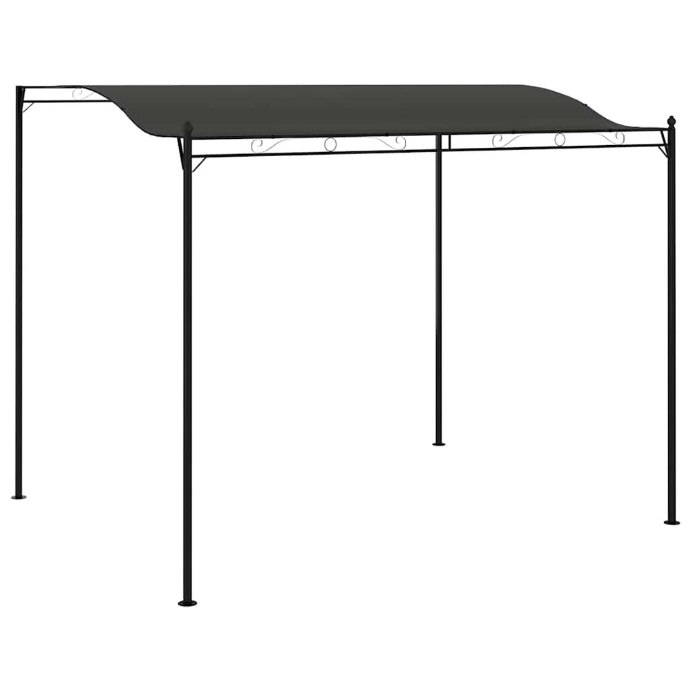 Auvent de parasol 3 x 2,4 m anthracite