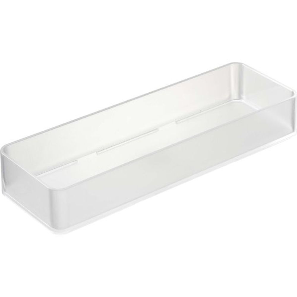 Set de 2 boîtes de rangement empilables tower 24 x 8 x 3,7 cm