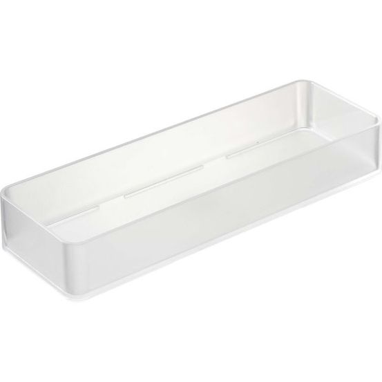 Set de 2 boîtes de rangement empilables tower 24 x 8 x 3,7 cm