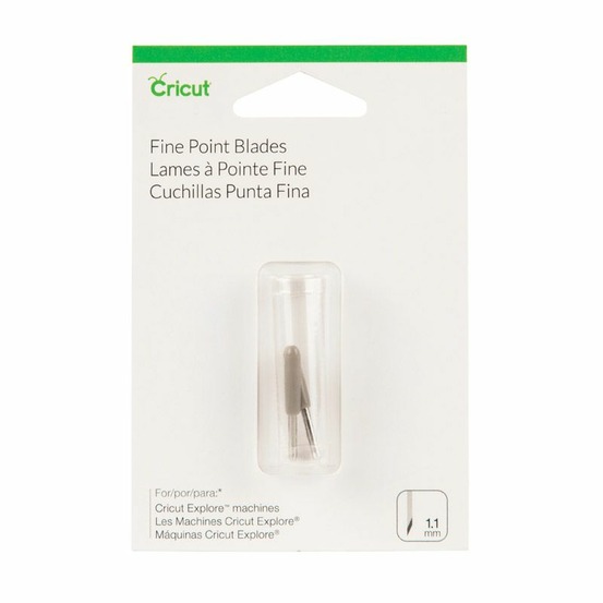 2 lames à pointes fines de rechange cricut