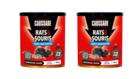 Caussade 2 boîtes anti rats & souris - 2x150g - forte infestation - pr