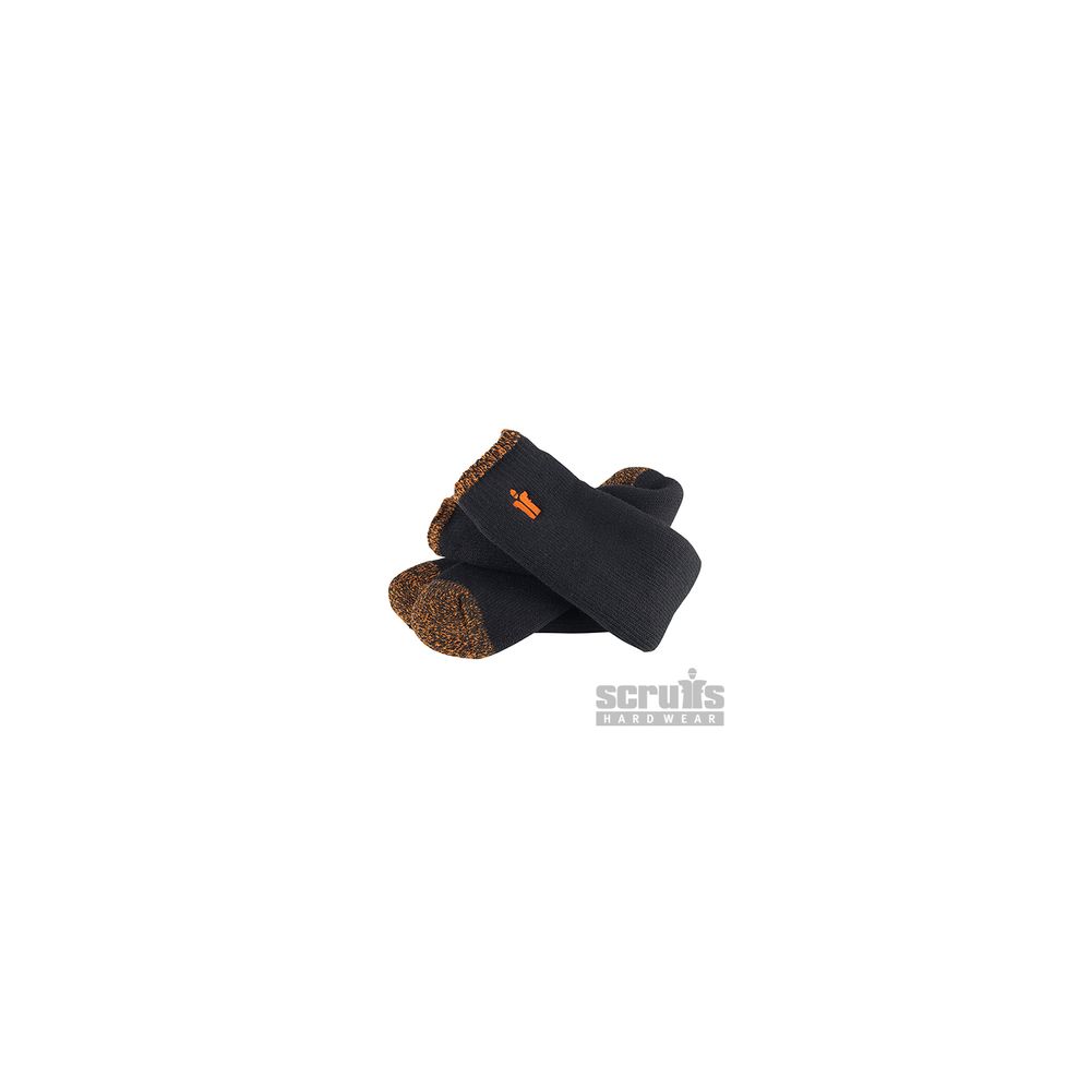 Scruffs - chaussettes thermiques noires - pointure 41 - 47 (7 - 12)