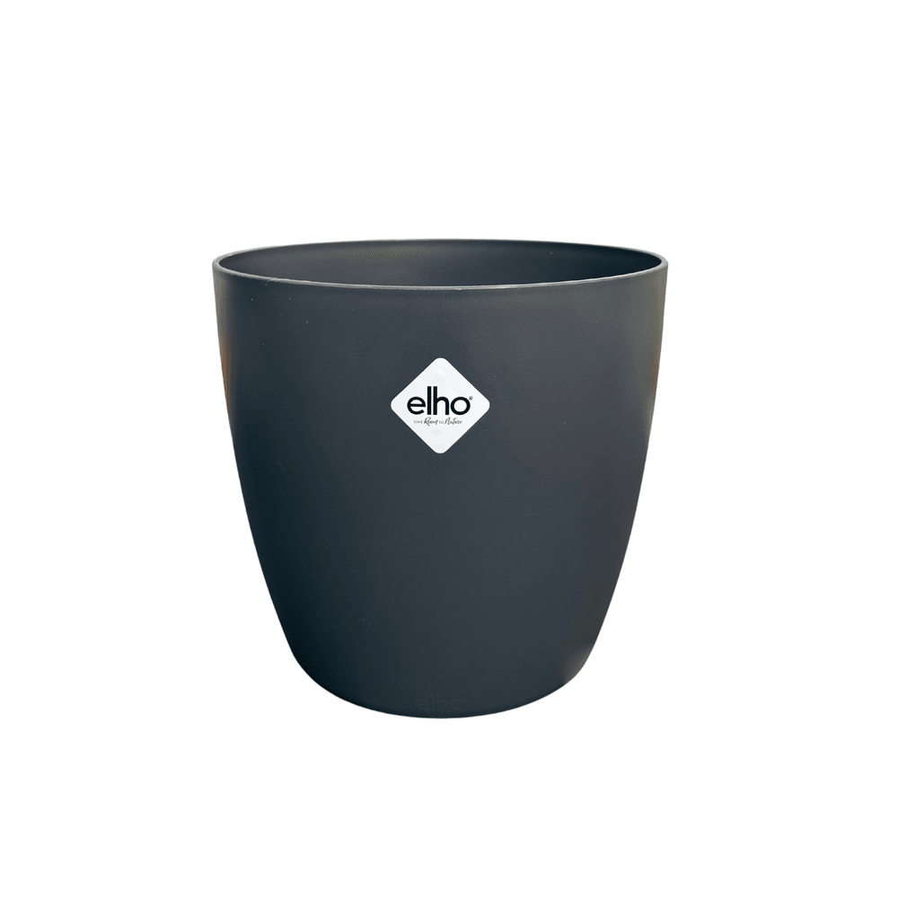 Cache-pot elho brussels gris - ø21 cm x h20 cm