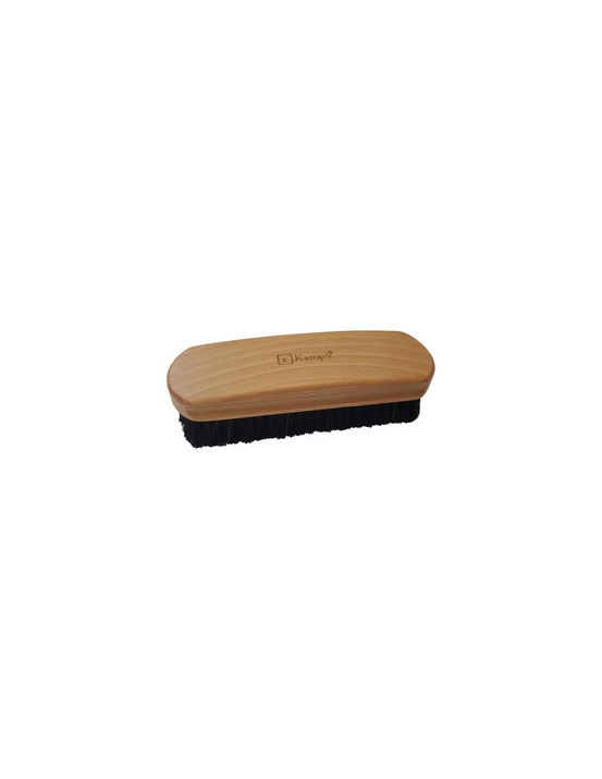 Brosse habit cintre vernie soie noire - findis ebj