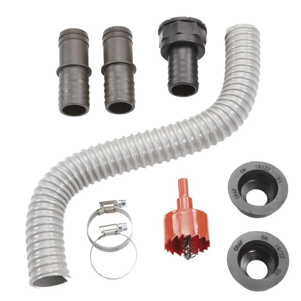 Kit de raccordement flex comfort, marron