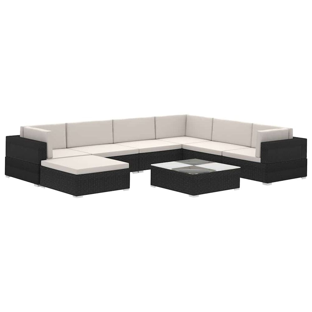 VIDAXL SALON DE JARDIN 8 19-(917611)