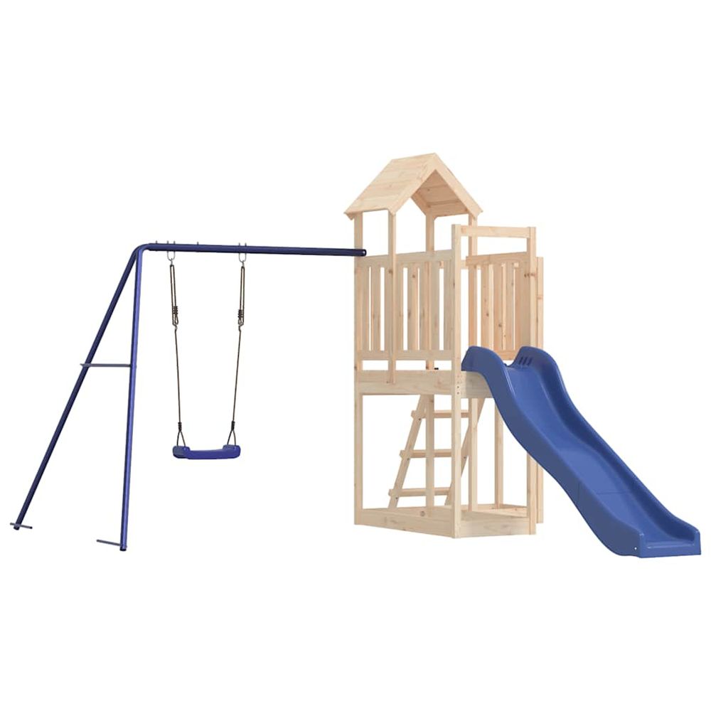 Aire de jeux d'extérieur bois de pin massif
