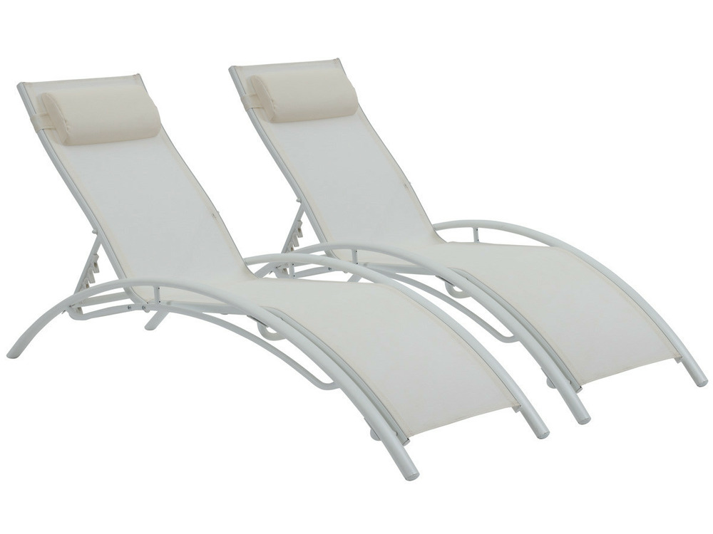 Bain de soleil en aluminium 