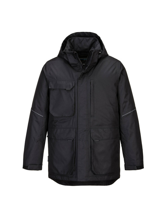 Parka kx3 couleur : noir taille l - portwest