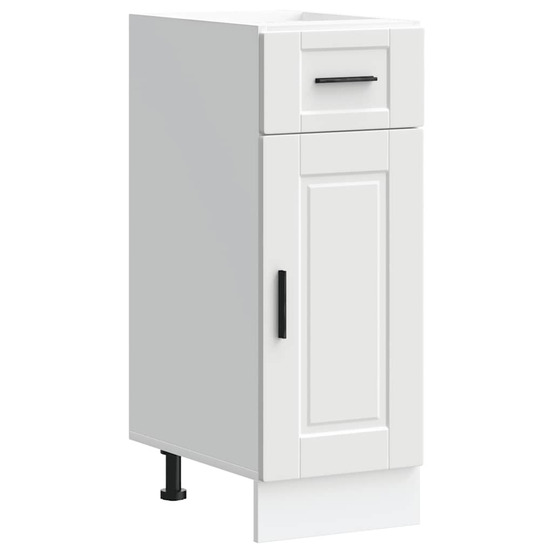 Armoire de cuisine porto blanc bois d'ingénierie