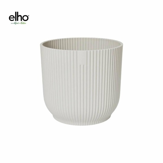 Pot elho vibes fold round blanc 14 cm