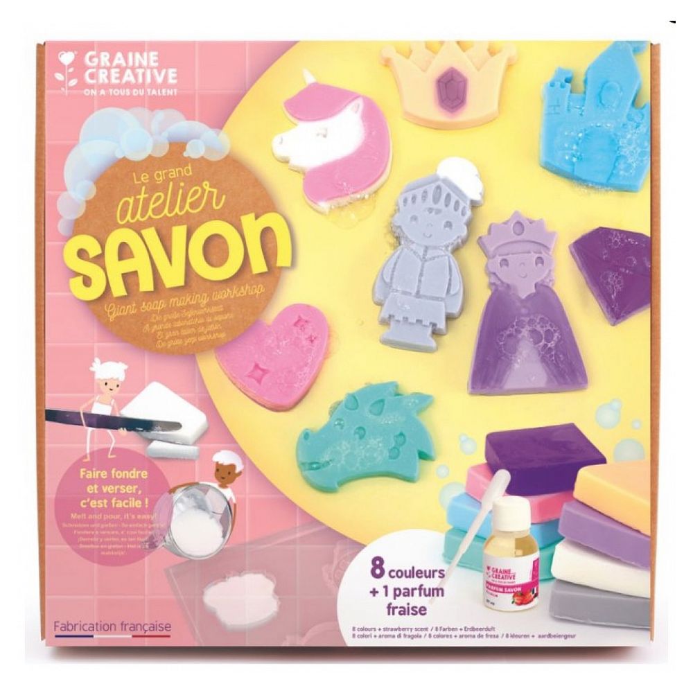 Coffret atelier savon contes