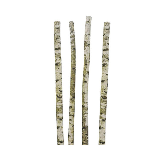 Troncs de bouleau décoratifs (lot de 4)