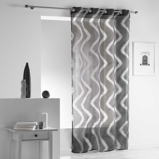 Panneau oeillets rideau voile collection zapy