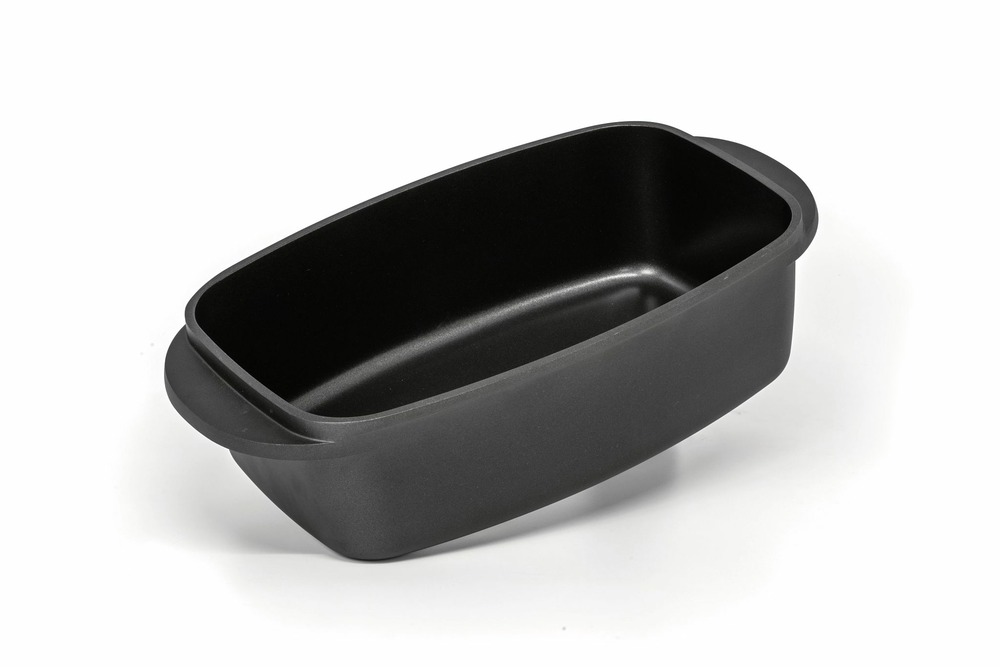 Plat à rôtir 32 x 20 cm en aluminium moulé avec revêtement anti-adhésif ilag 3 couches - pujadas