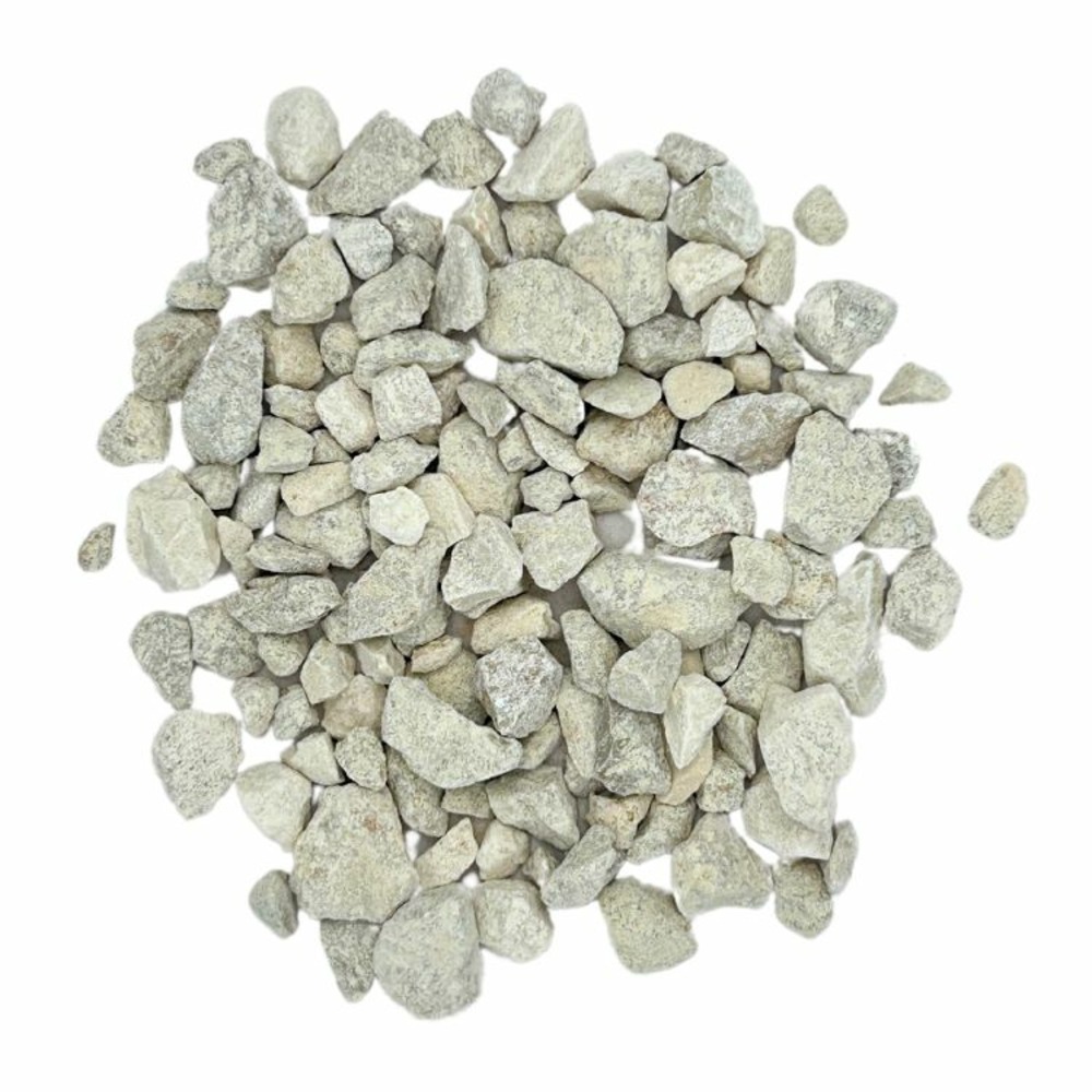 Pack 2m² gravillon eco blanc/gris/beige calcaire ø 6/14 mm (4 x sac de 25kg +/- 100kg ) - livraison standard