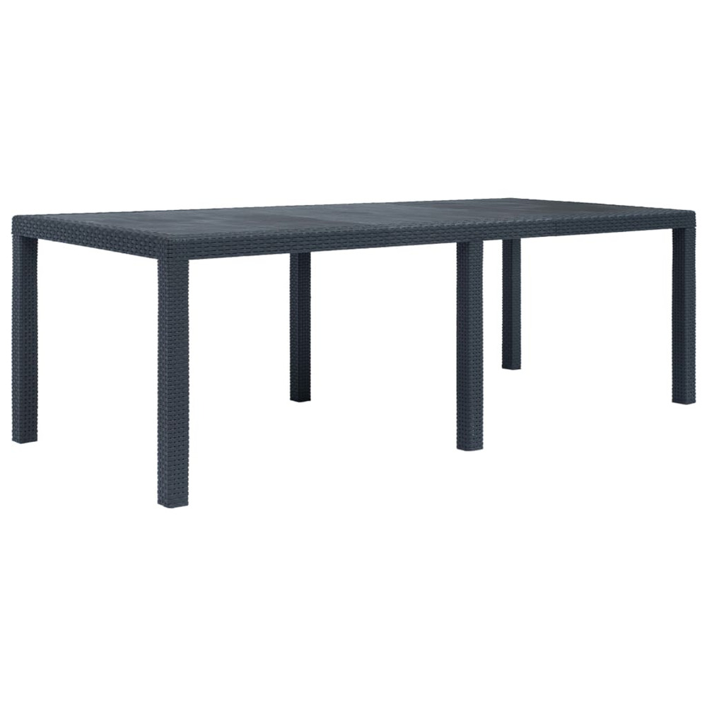 TABLE DE JARDIN ANTHRACITE 220-(868590)