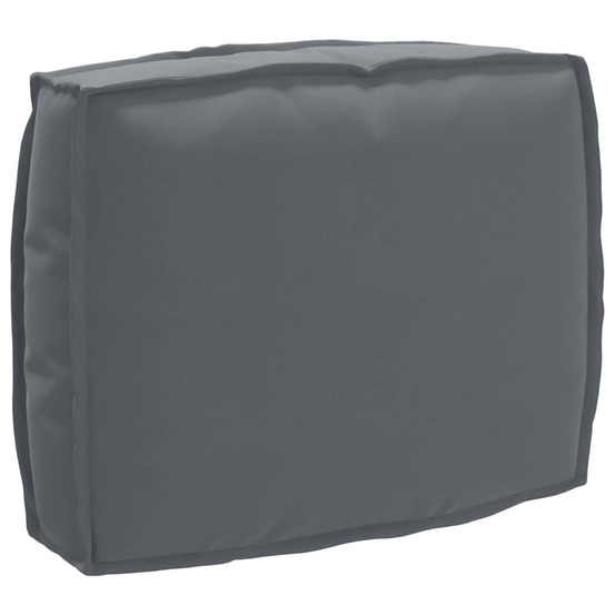 Coussin pour dossier de palette anthracite 50 x 40 x 12 cm