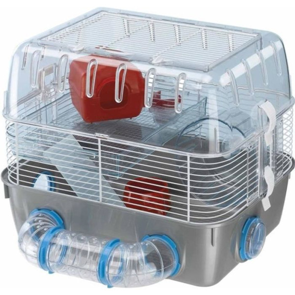 Combi 1 fun - cage modulable pour hamsters - plastique