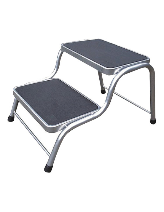 Marchepied double acier estoril pour camping-car et caravane - optima