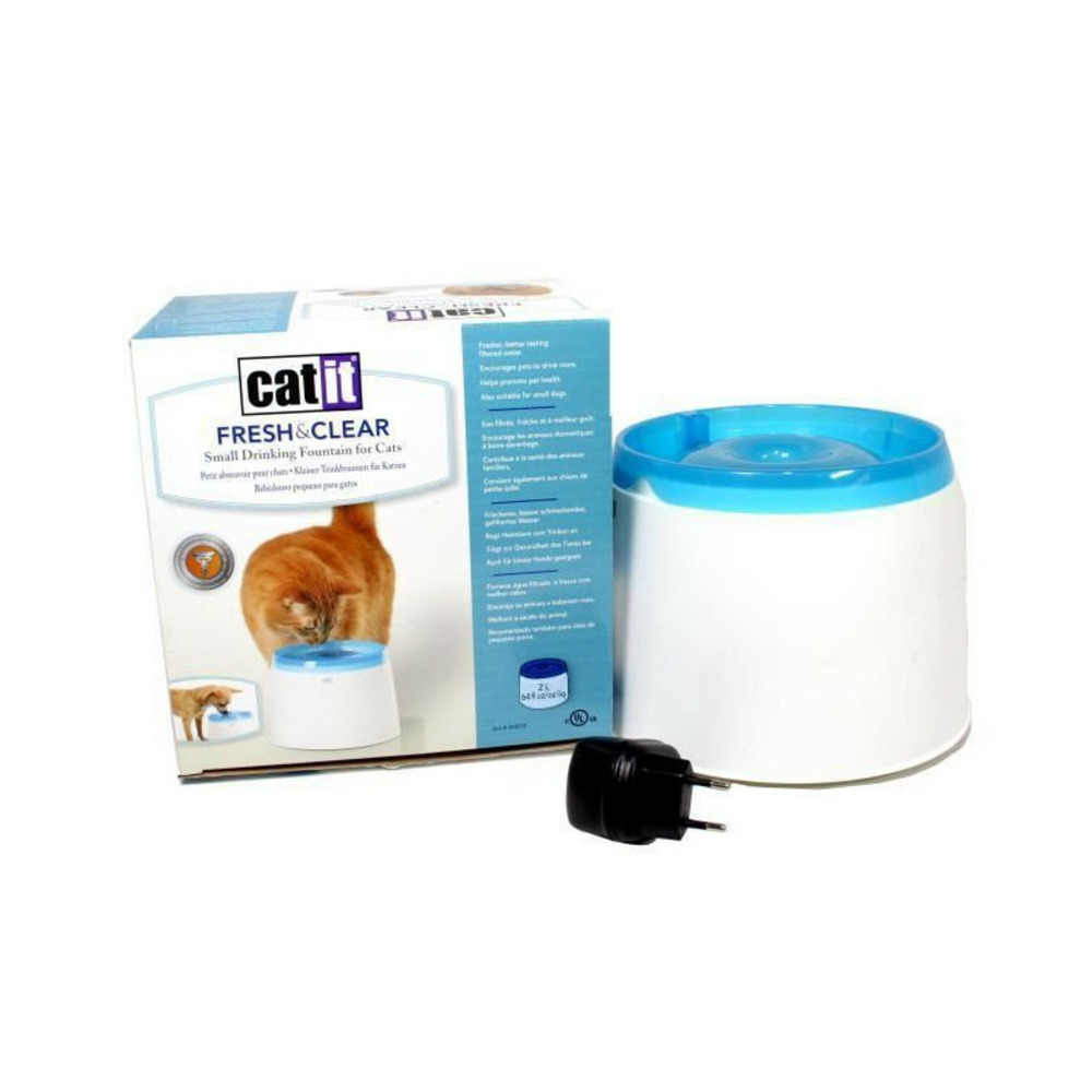 Catit fontaine aeur eau pour chat compacte 2 litres