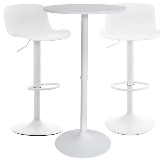 Table de bar medora lot de 2