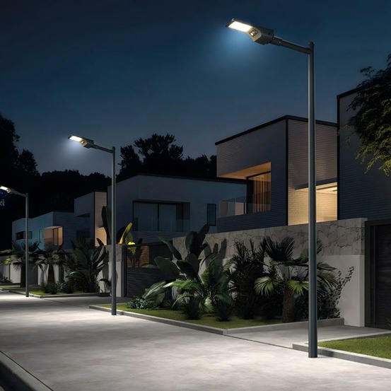 Tête de lampadaire solaire alpha 9000 lumens