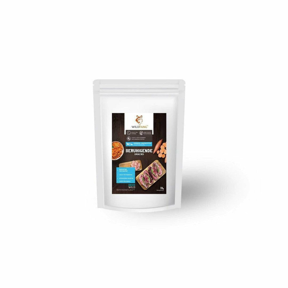 Wildfang - des collations apaisantes - sans céréales - 1 x 70 g