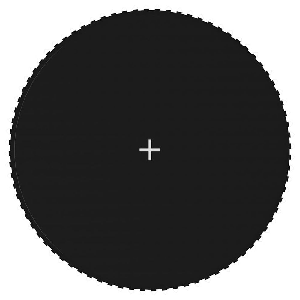 Tapis de saut tissu noir pour trampoline rond de 4,27 m