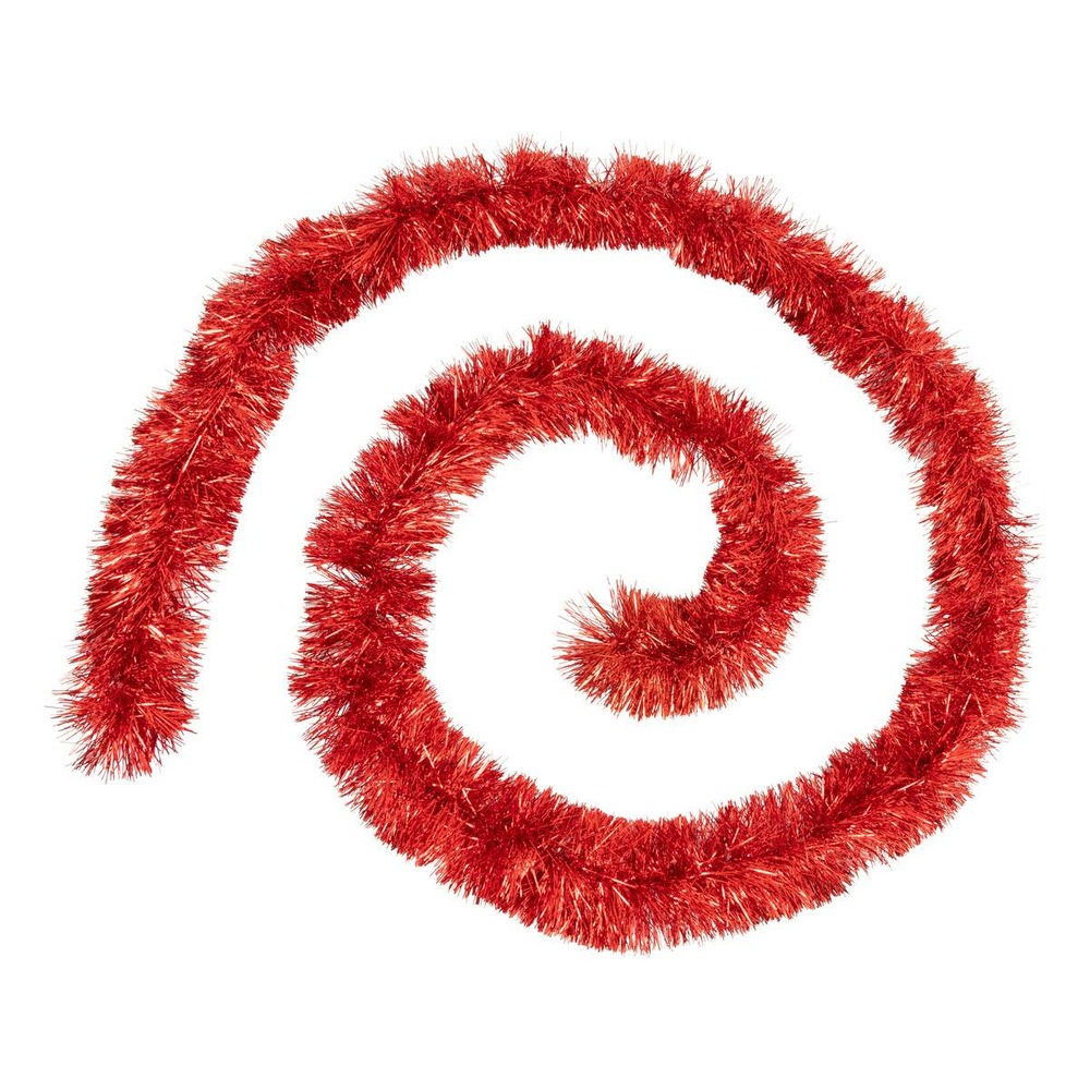 Guirlande boa 5m rouge