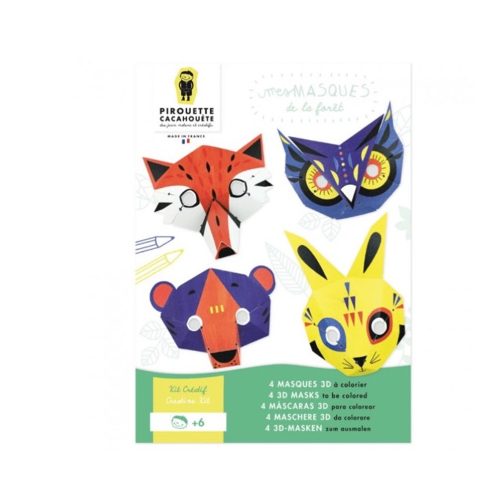 Mes masques de la forêt