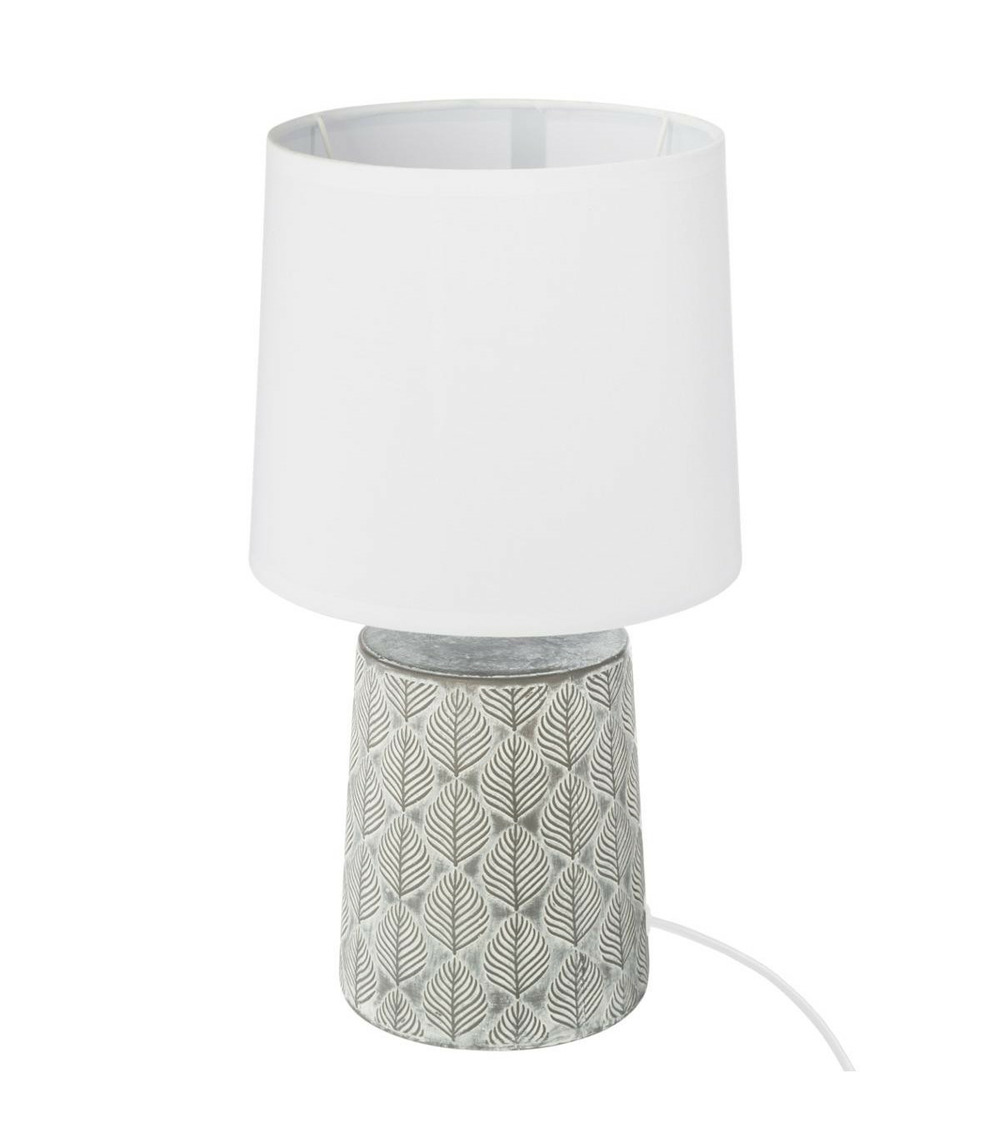 Lampe à poser en céramique décorée h 35 cm