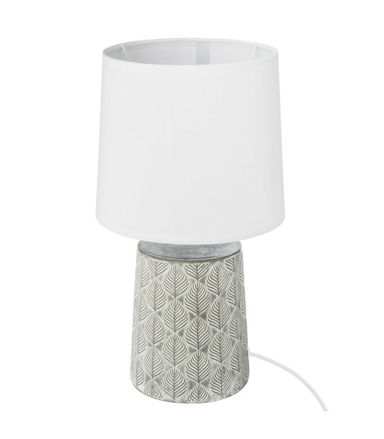 Lampe à poser en céramique décorée h 35 cm