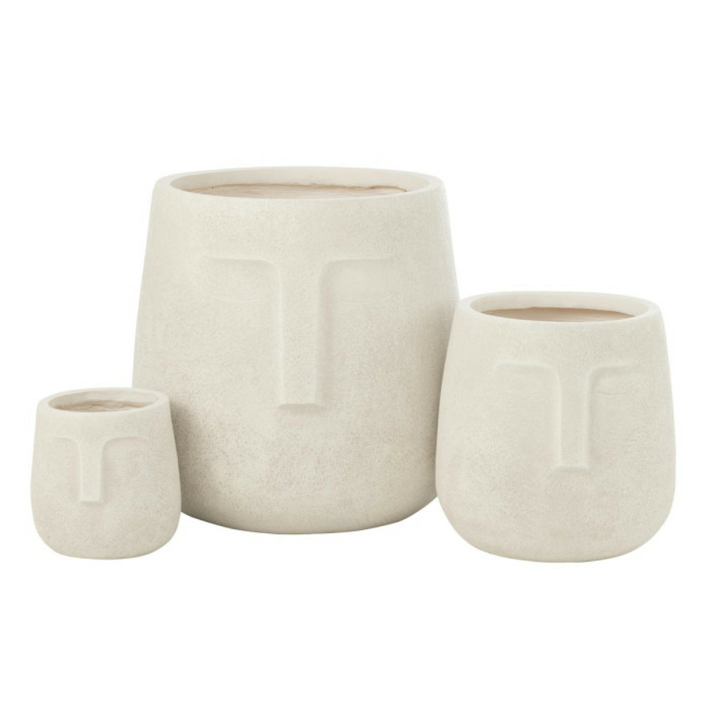 Lot de 3 cache-pots déco 
