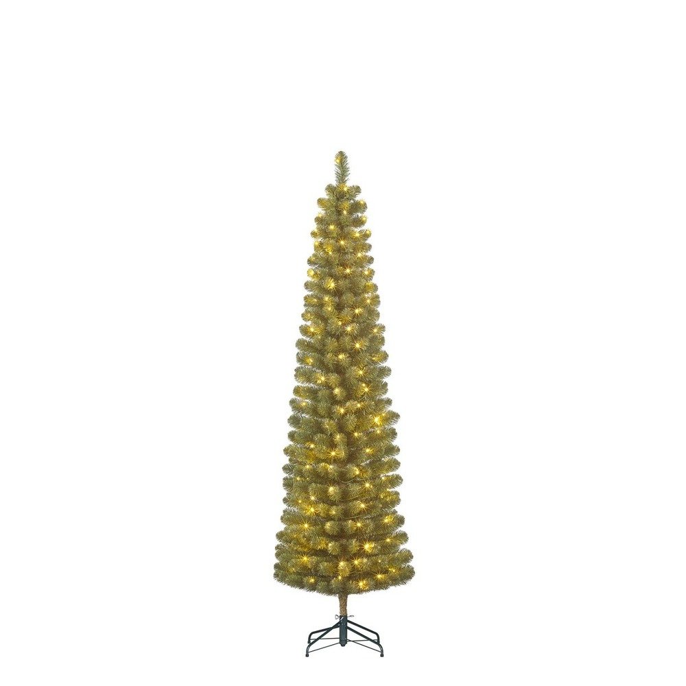 Black box trees charlton sapin de noël artificiel avec led - décoration noël ambiance chaleureuse - sapin lumineux noël avec