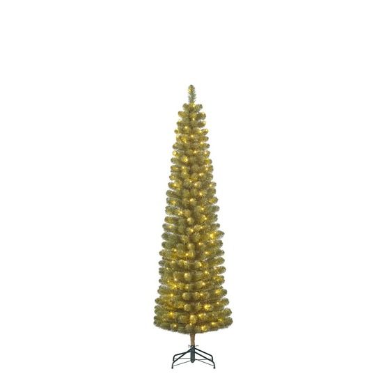 Black box trees charlton sapin de noël artificiel avec led - décoration noël ambiance chaleureuse - sapin lumineux noël avec