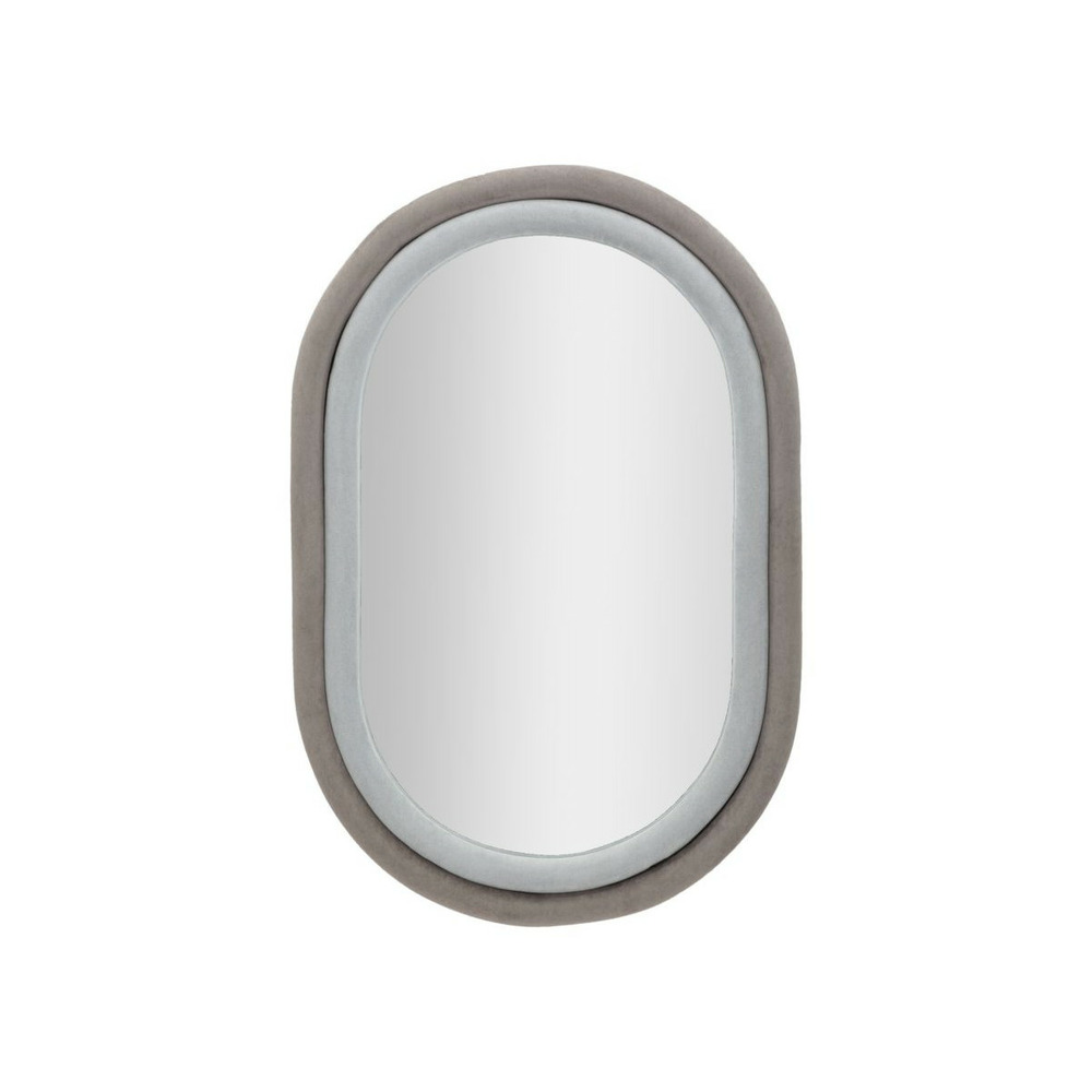 Miroir mural en velours 