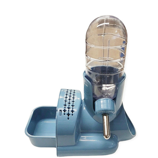 Gourde et gamelle pour rongeurs avec cachette