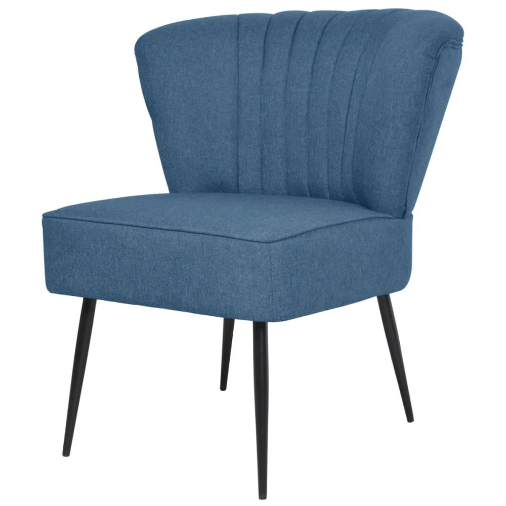 Chaise de cocktail vert tissu