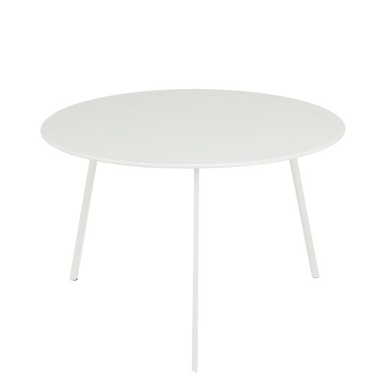 Mica decorations seattle table d’appoint pour extérieur - table basse ronde - table pour plantes et table à café - h38 x ø58 cm -