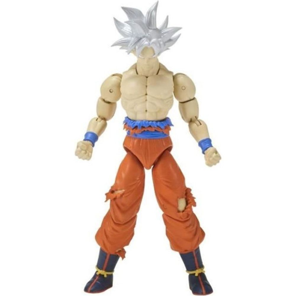 Figurine dragon ball 17cm - bandai - goku + broly part. 1 - ultra instinct