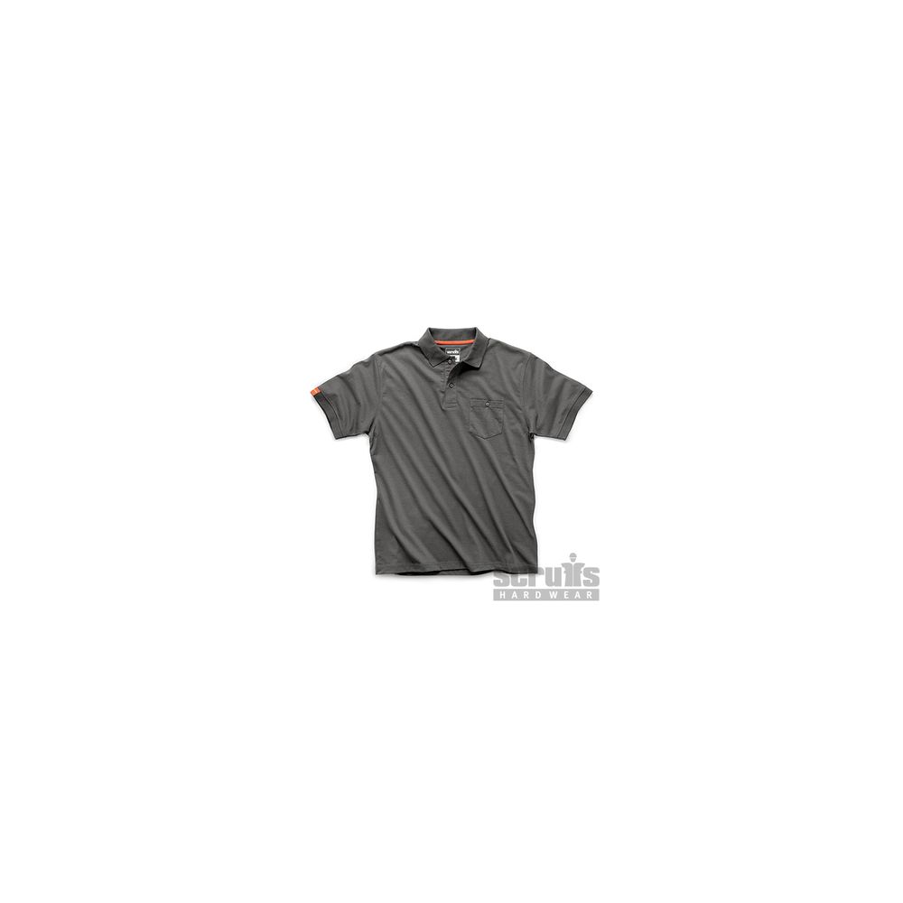 Scruffs - polo graphite eco worker - taille s