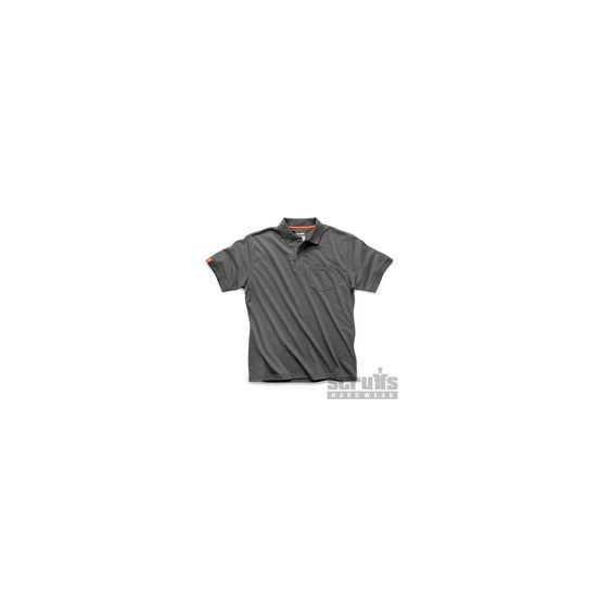 Scruffs - polo graphite eco worker - taille s